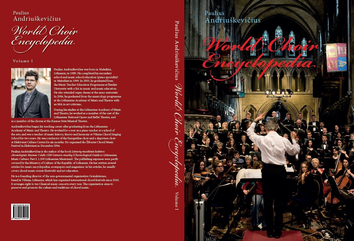 Išėjo Pasaulio chorų enciklopedijos I-oji dalis