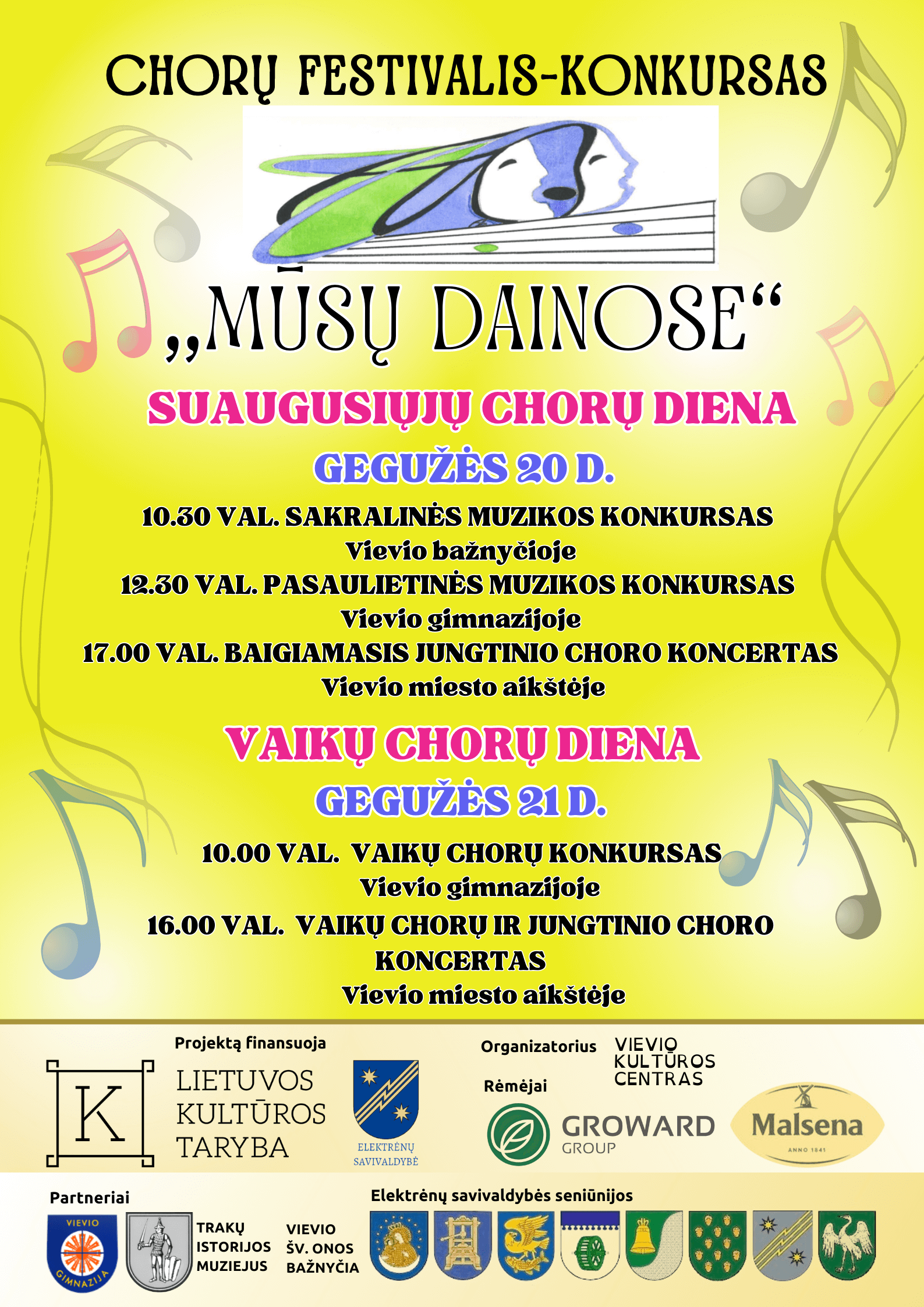 Kviečia “Mūsų dainose”