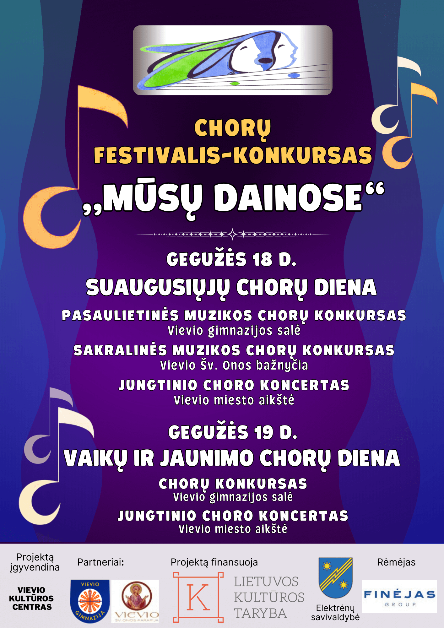 Kviečiame dalyvauti vaikų ir suaugusiųjų chorus!