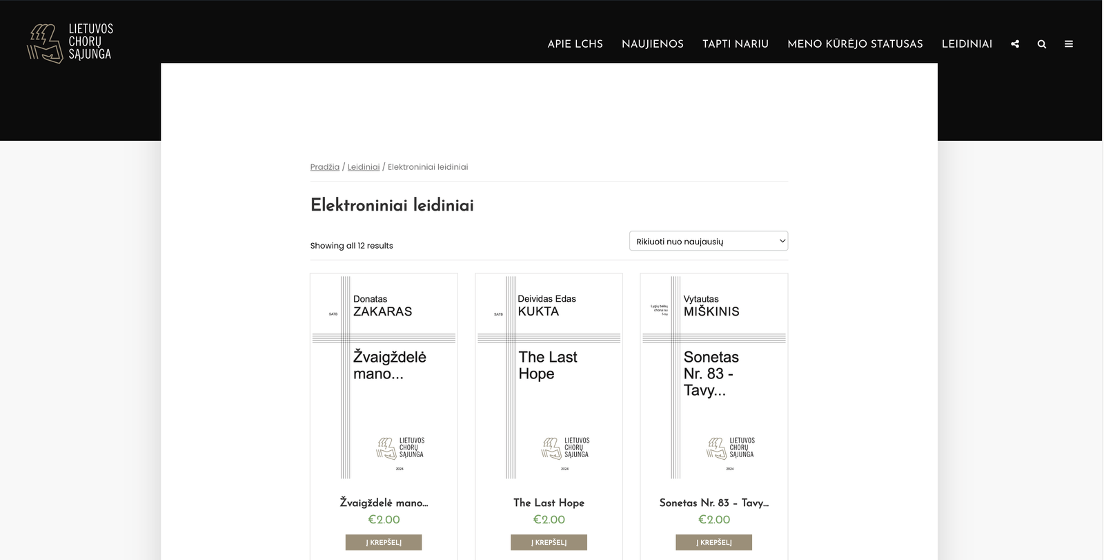 Ambicinga Lietuvos chorų sąjungos vizija: autorių teisės ir nauji kūriniai mišriems chorams (II dalis)